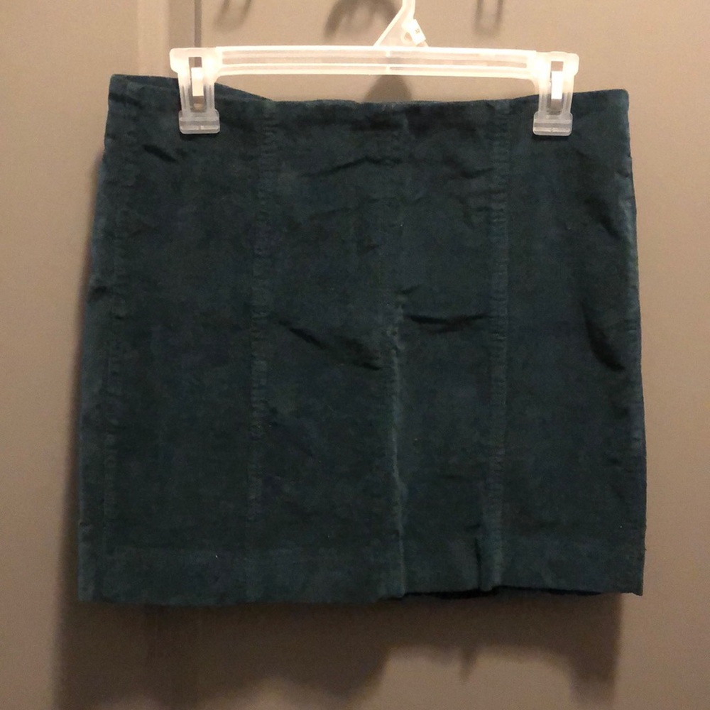 Corduroy Mini Skirt